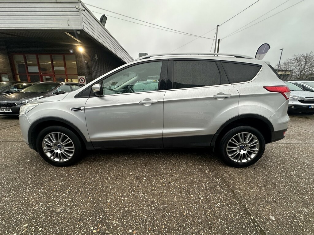 Ford Kuga 2.0 Tdci Titanium 2013 EX63ZYH Silver #4