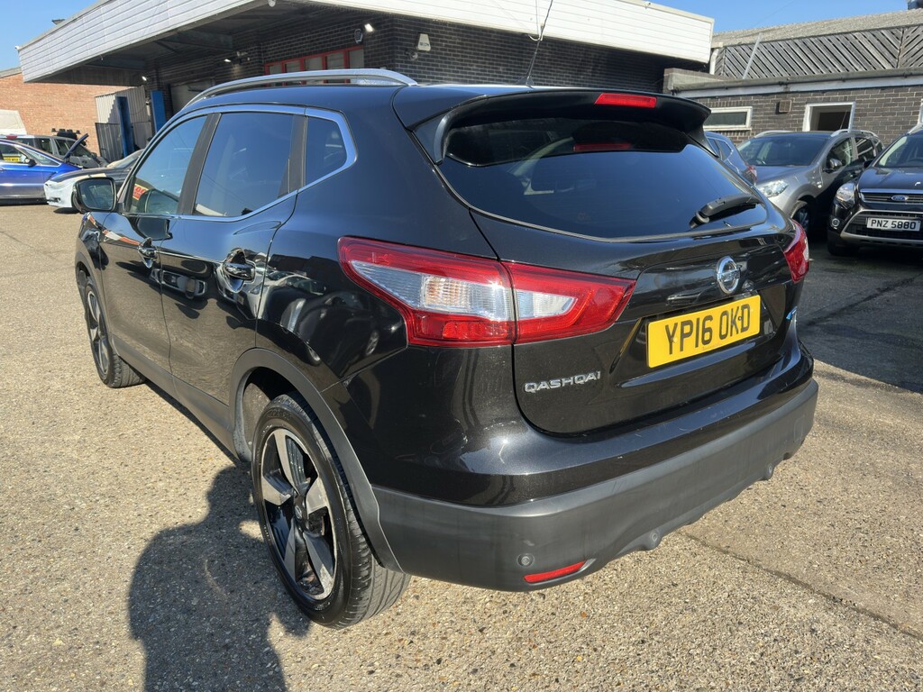 Nissan Qashqai 1.5 Dci N-connecta 2016 YP16OKD Black #5