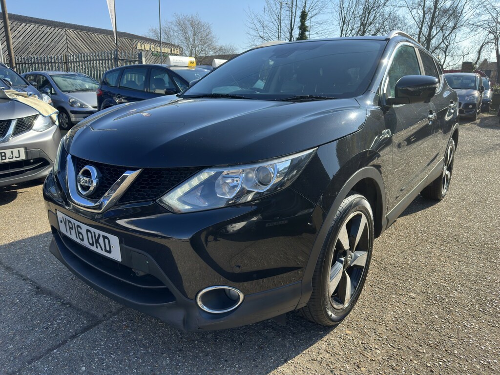 Nissan Qashqai 1.5 Dci N-connecta 2016 YP16OKD Black #3