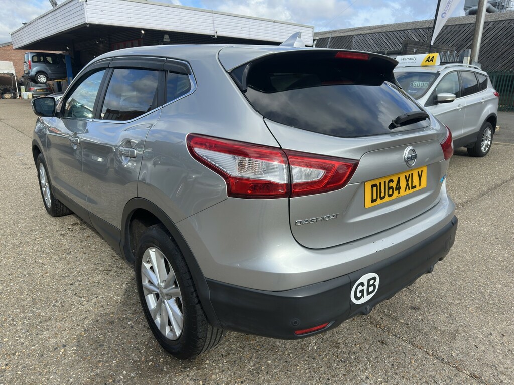 Nissan Qashqai 1.5 Dci Acenta Premium 2014 DU64XLY Silver #5