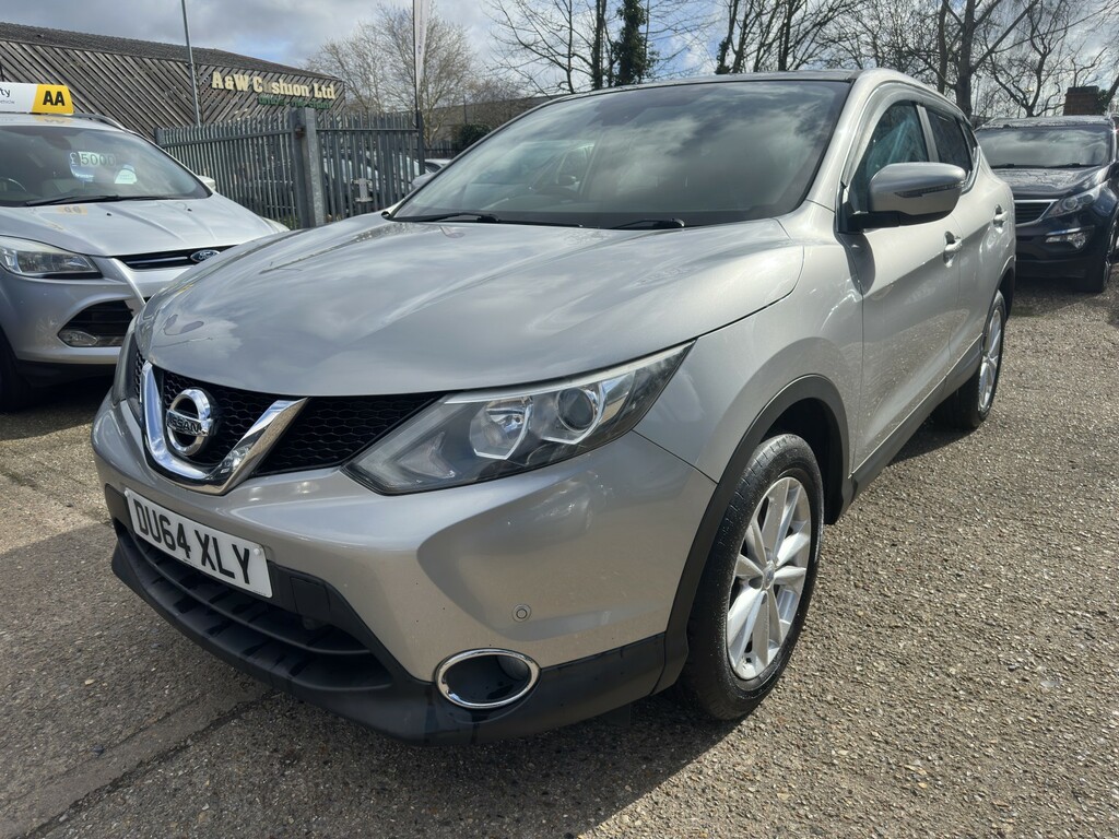 Nissan Qashqai 1.5 Dci Acenta Premium 2014 DU64XLY Silver #3