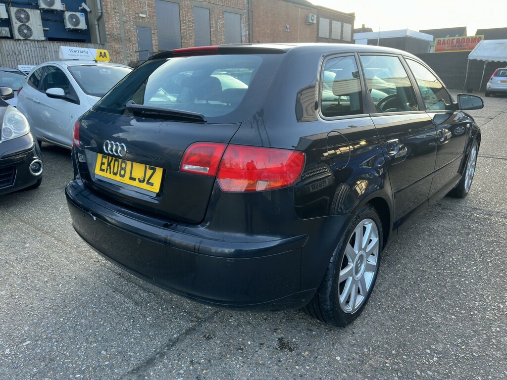 Audi A3 1.4 Tfsi Sport 2008 Black #6