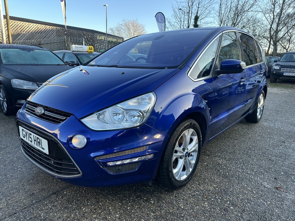 Ford S-Max 2.0 Tdci Titanium 2015 GY15HRL Blue #3
