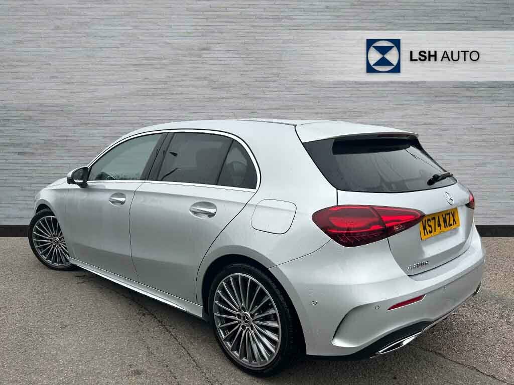 Mercedes-Benz A Class A200d Amg Line Premium Plus Silver #2
