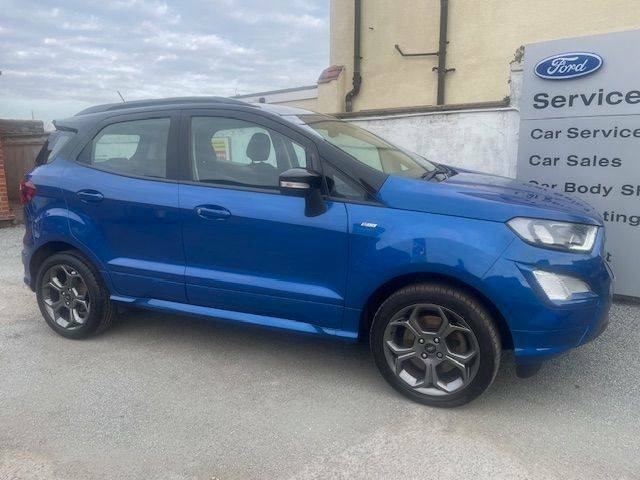 Ford Ecosport 1.0T 125Ps Ecoboost St-line Suv - 2018 68 WU68RPY Blue #3