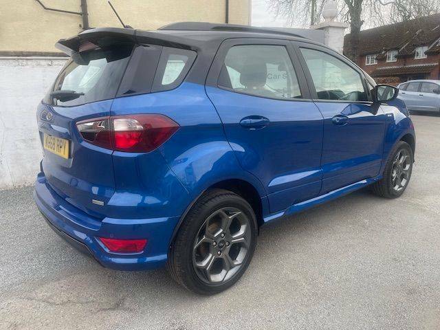 Ford Ecosport 1.0T 125Ps Ecoboost St-line Suv - 2018 68 WU68RPY Blue #4