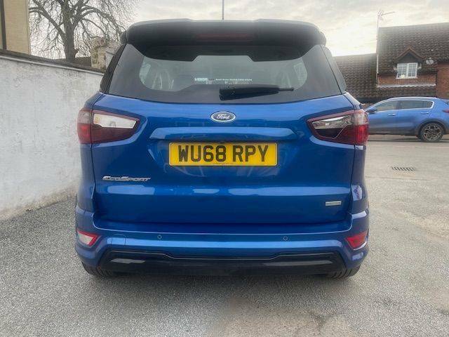 Ford Ecosport 1.0T 125Ps Ecoboost St-line Suv - 2018 68 WU68RPY Blue #5