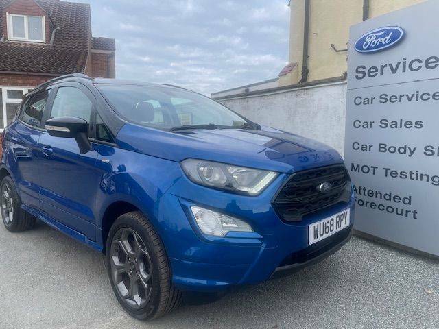 Ford Ecosport 1.0T 125Ps Ecoboost St-line Suv - 2018 68 Blue