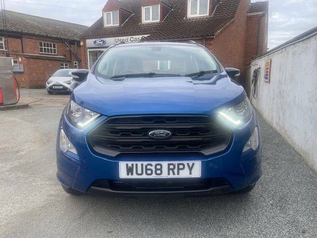 Ford Ecosport 1.0T 125Ps Ecoboost St-line Suv - 2018 68 WU68RPY Blue #2