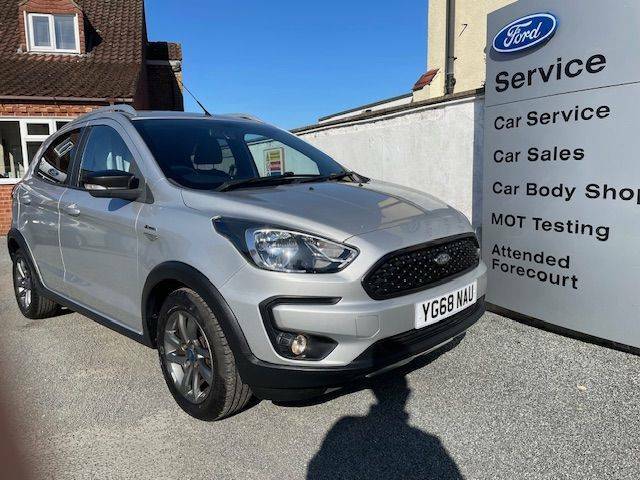 Ford KA+ 1.2I 85Ps Active Crossover - 2018 68 YG68NAU Silver