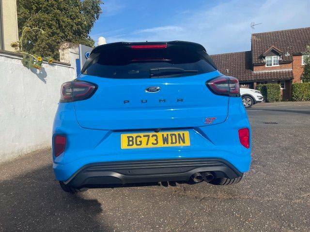 Ford Puma 1.0T 175Ps Ecoboost Hybrid Mhev St 7-Spd Dct - 202 BG73WDN Blue #5