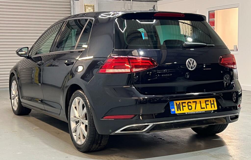 Volkswagen Golf 2.0 Tdi Gt Dsg Euro 6 Ss WF67LFH Black #4