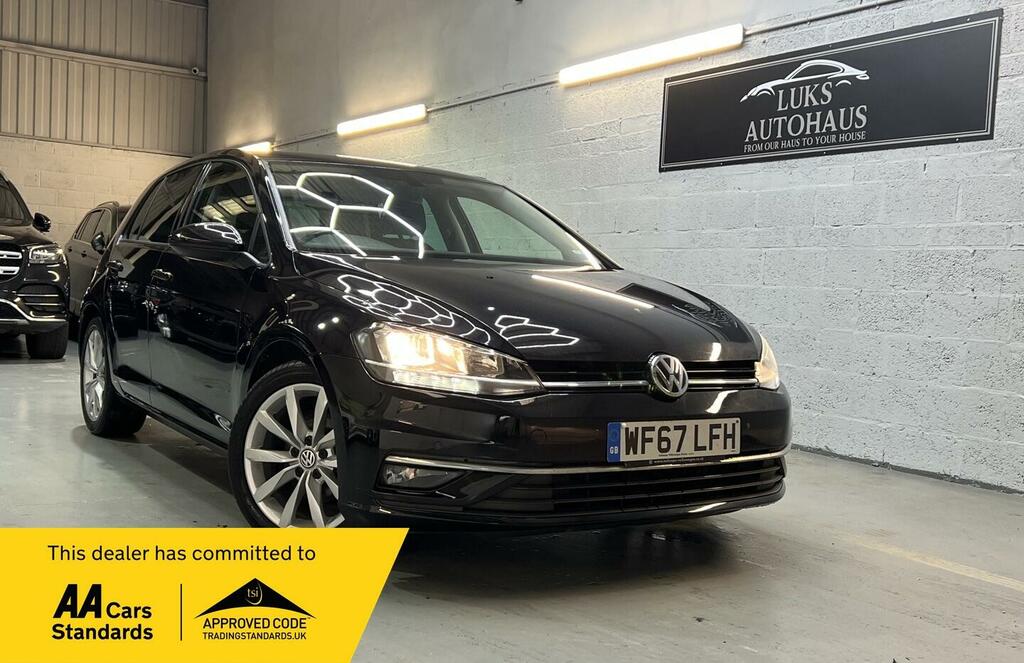 Volkswagen Golf 2.0 Tdi Gt Dsg Euro 6 Ss WF67LFH Black #2