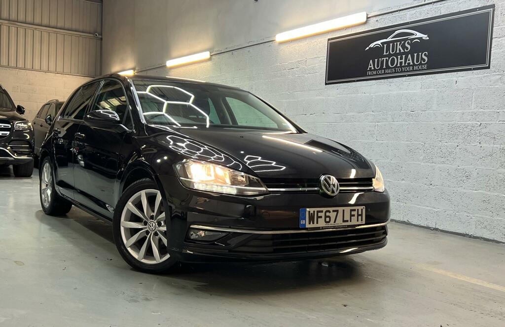 Volkswagen Golf 2.0 Tdi Gt Dsg Euro 6 Ss WF67LFH Black #6