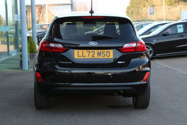 Ford Fiesta 1.0T Ecoboost Mhev Titanium Hatchback H LL72MSO Black #6