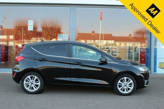 Ford Fiesta 1.0T Ecoboost Mhev Titanium Hatchback H LL72MSO Black #2