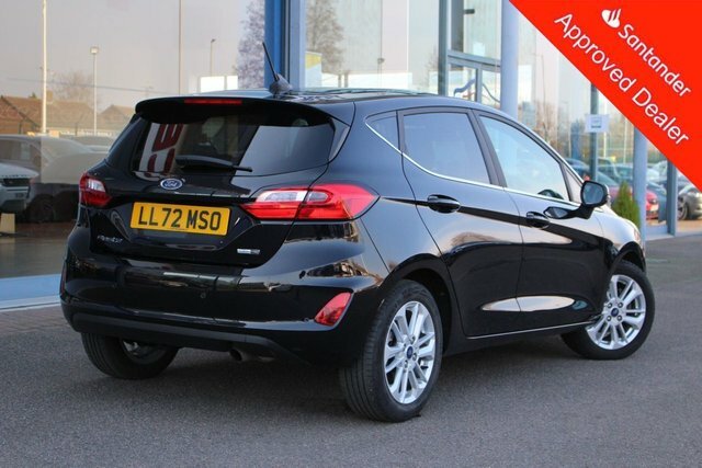 Ford Fiesta 1.0T Ecoboost Mhev Titanium Hatchback H LL72MSO Black #3