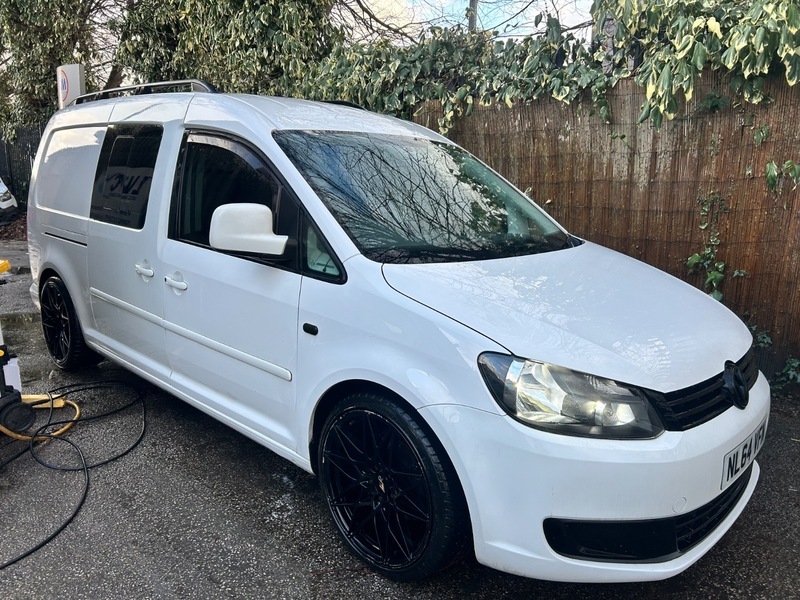 Volkswagen Caddy Camper C20 Tdi Startline White #11