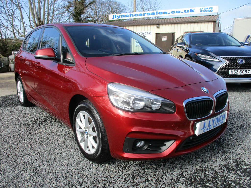 BMW 2 Series Active Tourer 218I Se Step Red
