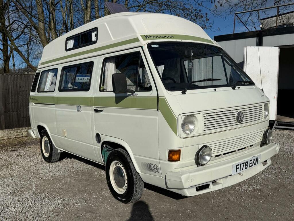 Volkswagen Caravelle Motorhome 1988F F178EKN White #4