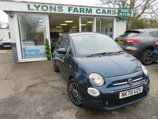 Fiat 500 2020 1.0 Mhev Launch Edition Hatchback Blue