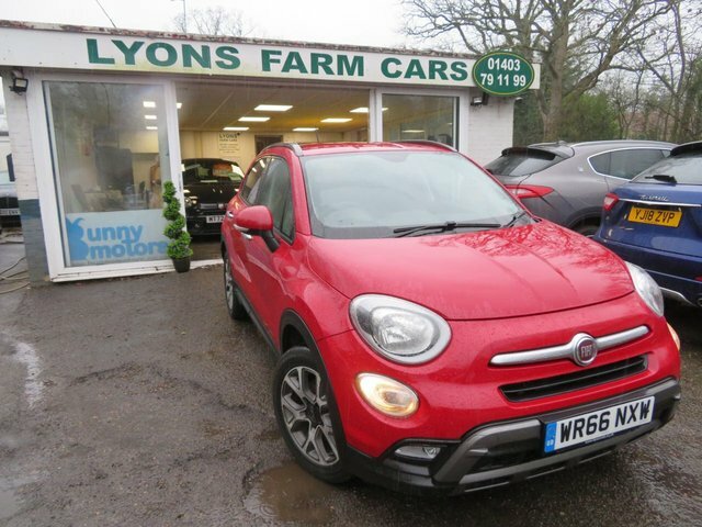 Fiat 500X 2016 1.6 Multijetii Cross Suv Eu Red