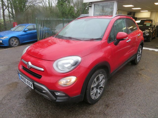 Fiat 500X 2016 1.6 Multijetii Cross Suv Eu WR66NXW Red #3
