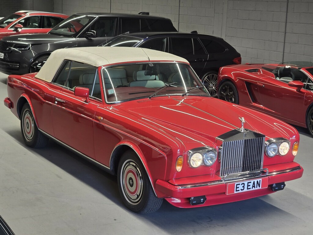 Rolls-Royce Corniche Convertible 6.8 1988E Red #3