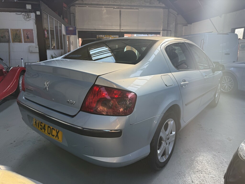 Peugeot 407 2.0 Hdi Executive Blue #5