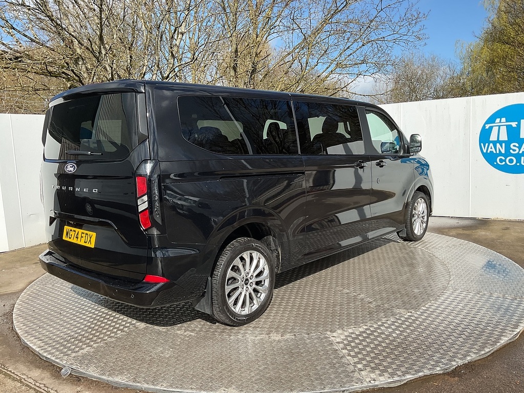 Ford Tourneo Custom 320 Ecoblue Titanium Euro 6 U7640 Ulez Black #4