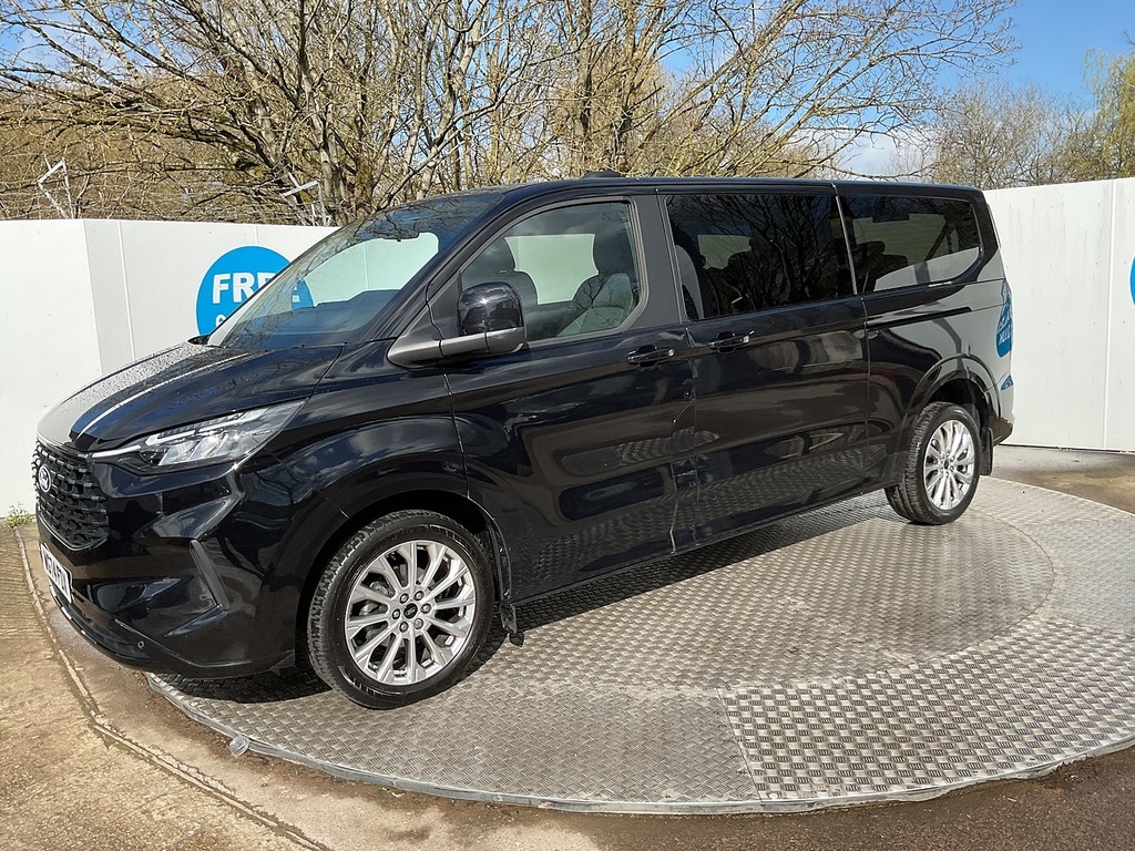 Ford Tourneo Custom 320 Ecoblue Titanium Euro 6 U7640 Ulez Black #5