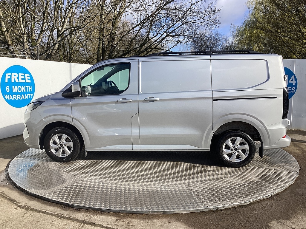 Ford Transit Custom 300 Ecoblue Limited Swb L R A C Euro 6 U7828 Ule VK24JVD Silver #6