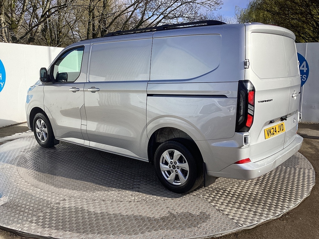 Ford Transit Custom 300 Ecoblue Limited Swb L R A C Euro 6 U7828 Ule VK24JVD Silver #5
