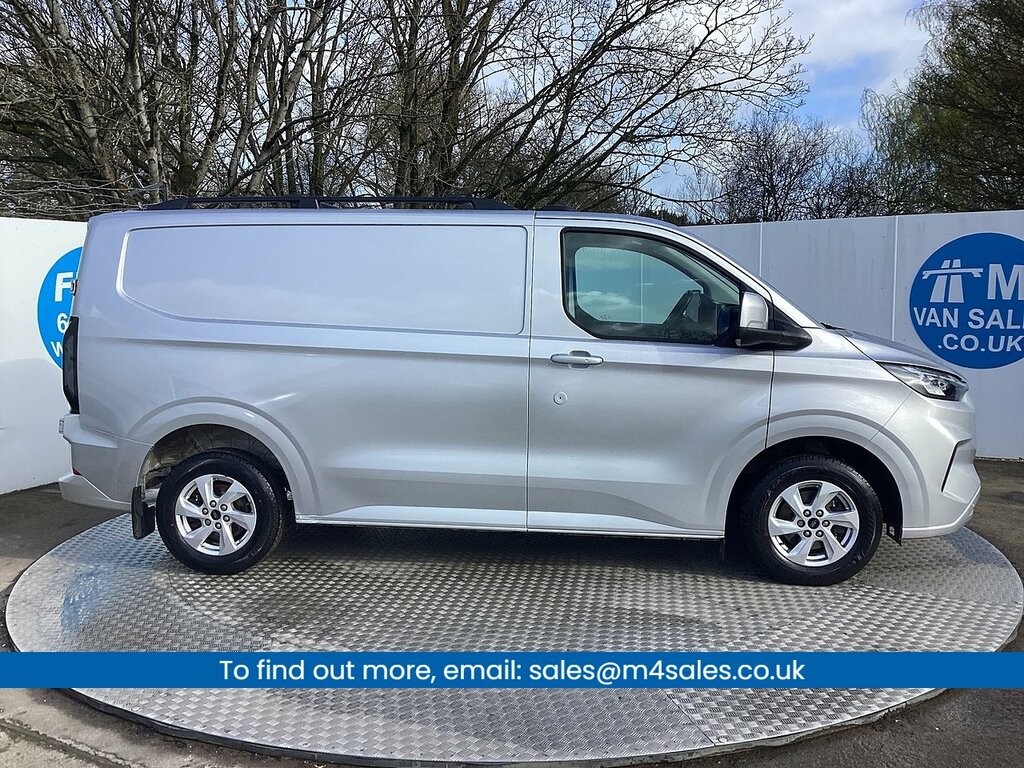 Ford Transit Custom 300 Ecoblue Limited Swb L R A C Euro 6 U7828 Ule VK24JVD Silver #2