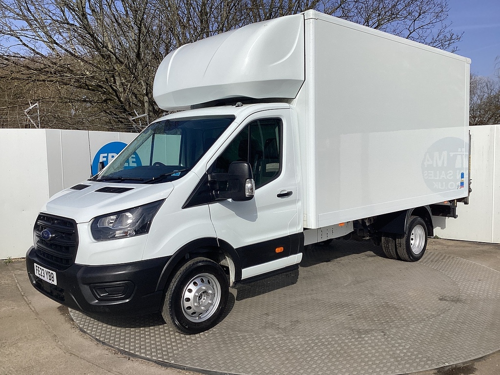 Ford Transit Custom 350 Ecoblue Leader Lwb Luton With T Lift Euro 6 L FE23YBB White #5