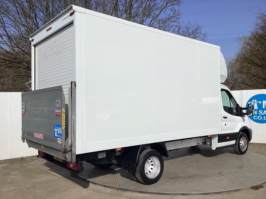 Ford Transit Custom 350 Ecoblue Leader Lwb Luton With T Lift Euro 6 L FE23YBB White #2