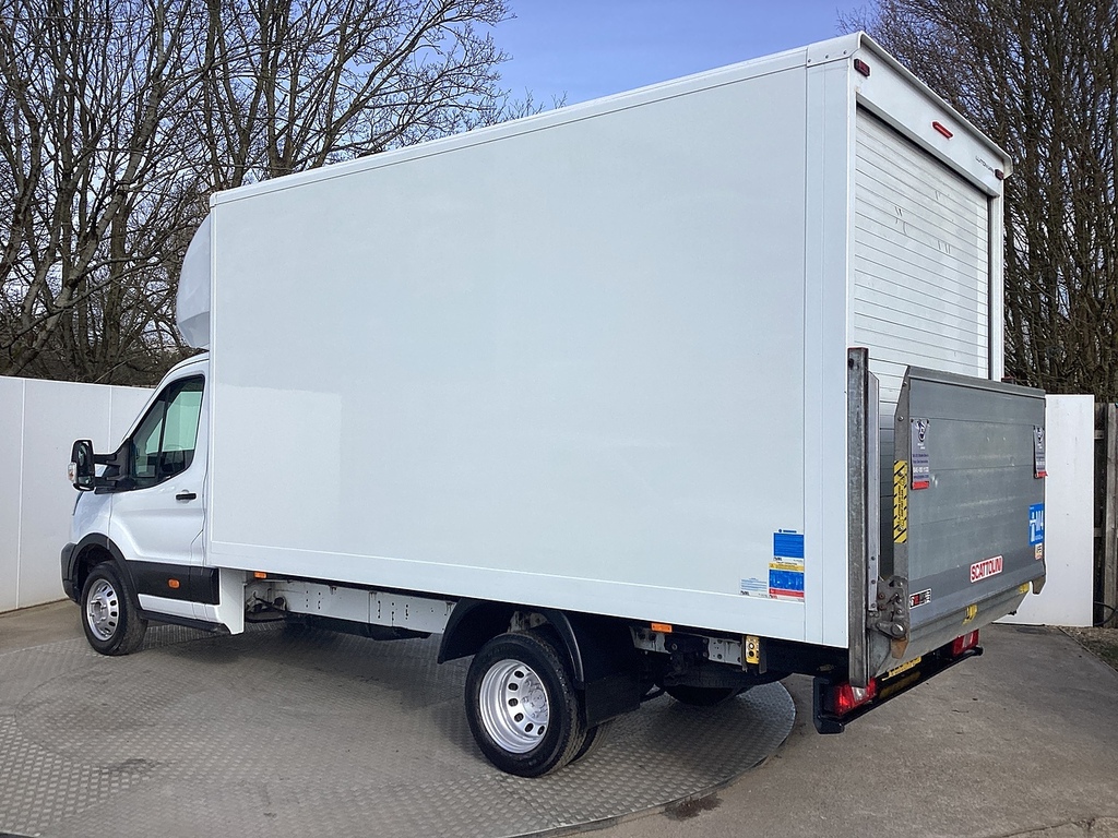 Ford Transit Custom 350 Ecoblue Leader Lwb Luton With T Lift Euro 6 L FE23YBB White #3