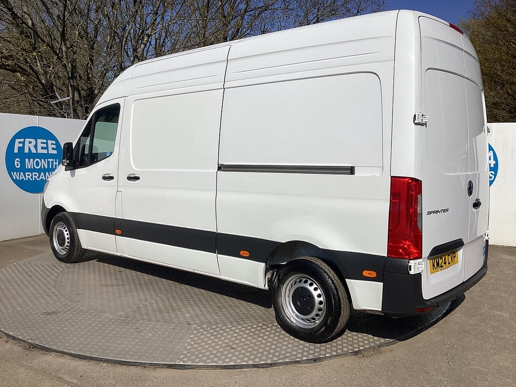 Mercedes-Benz Sprinter 315 Cdi Premium Mwb H R Progressive A C Euro 6 U7 KM24CVP White #5