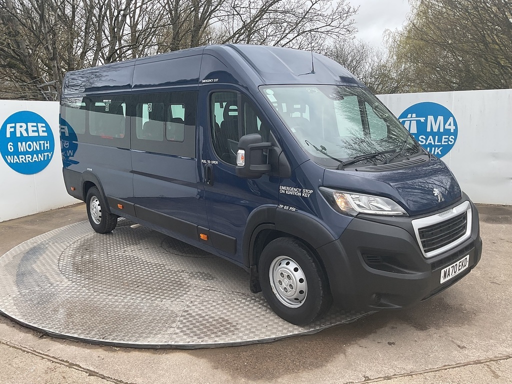 Peugeot Boxer Bluehdi 440 17 Seater Lite Euro 6 U7865 Ulez Blue #5
