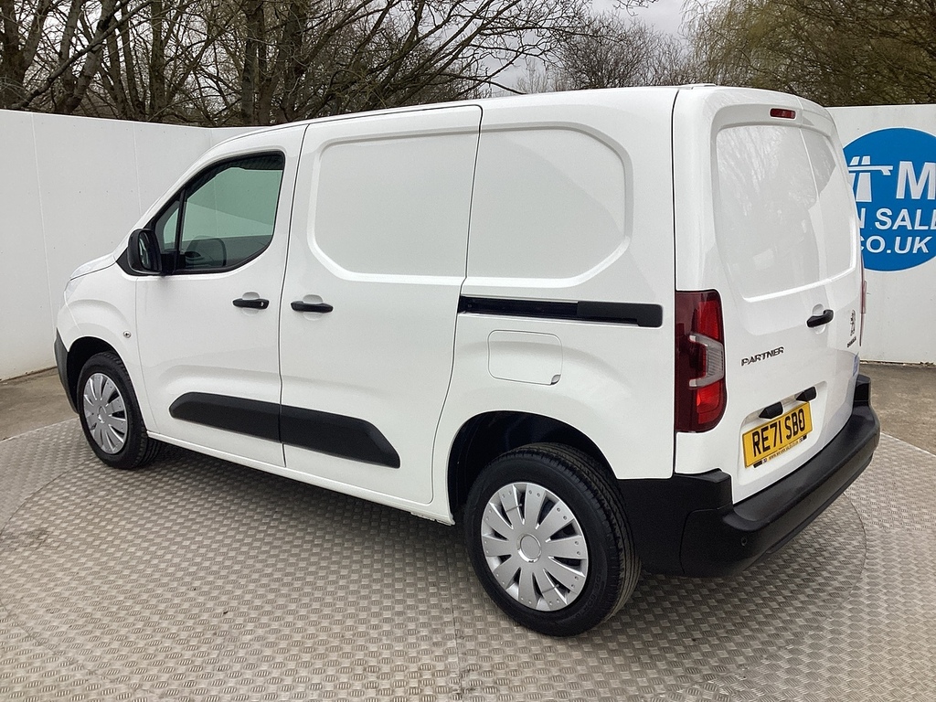 Peugeot Partner Bluehdi 1000 Professional Premium Swb Euro 6 U786 RE71SBO White #5