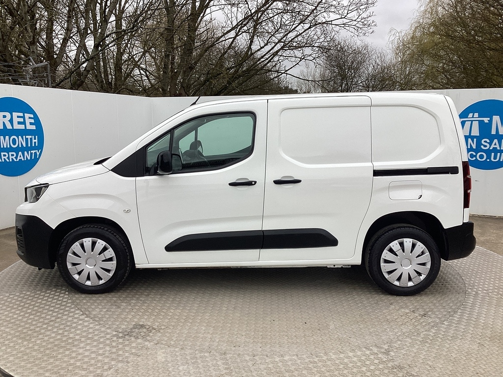 Peugeot Partner Bluehdi 1000 Professional Premium Swb Euro 6 U786 RE71SBO White #6
