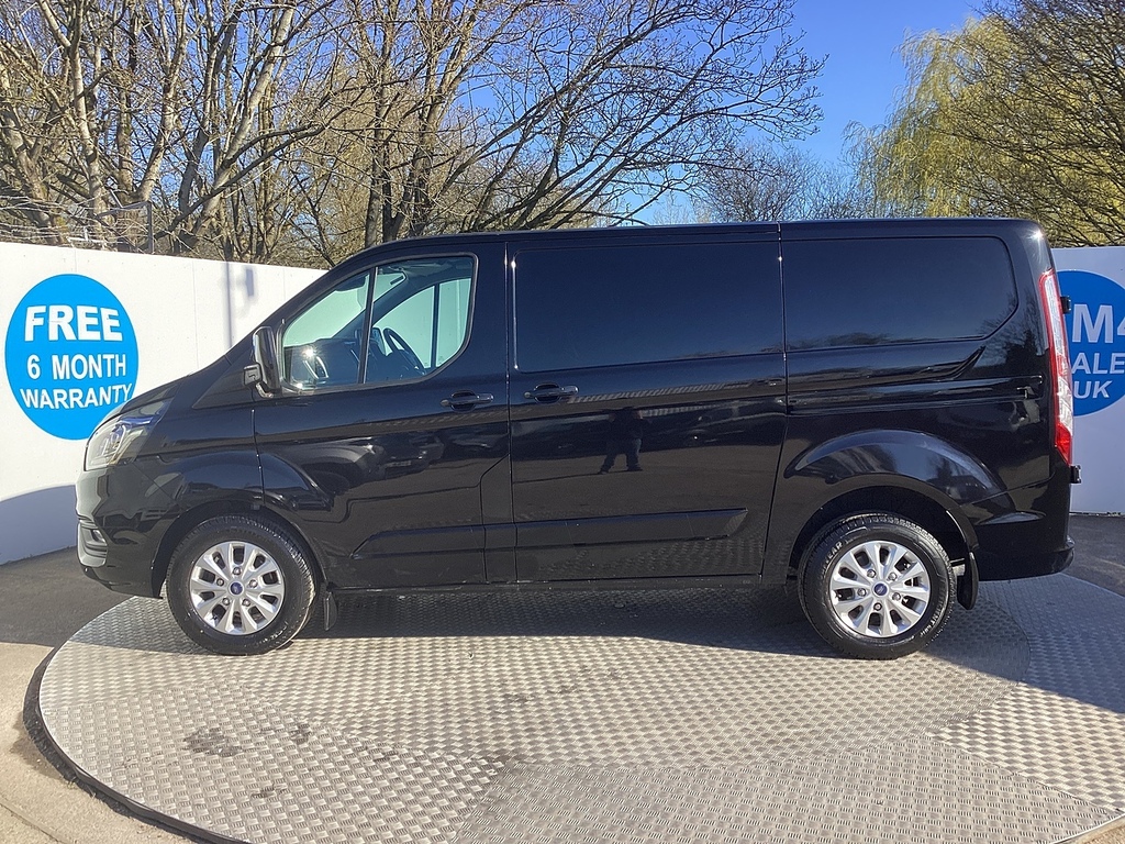 Ford Transit Custom 280 Ecoblue Limited Swb L R Euro 6 U7893 Ulez HN22XKU Black #6