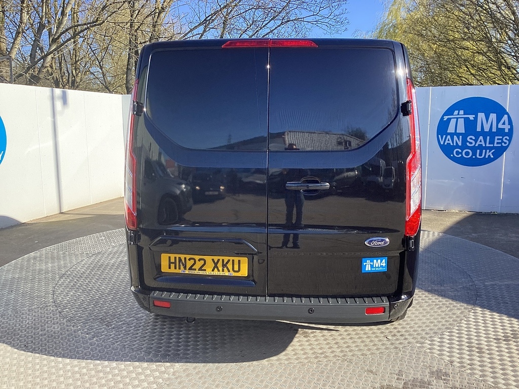 Ford Transit Custom 280 Ecoblue Limited Swb L R Euro 6 U7893 Ulez HN22XKU Black #4