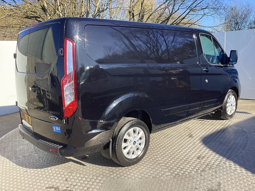 Ford Transit Custom 280 Ecoblue Limited Swb L R Euro 6 U7893 Ulez HN22XKU Black #3