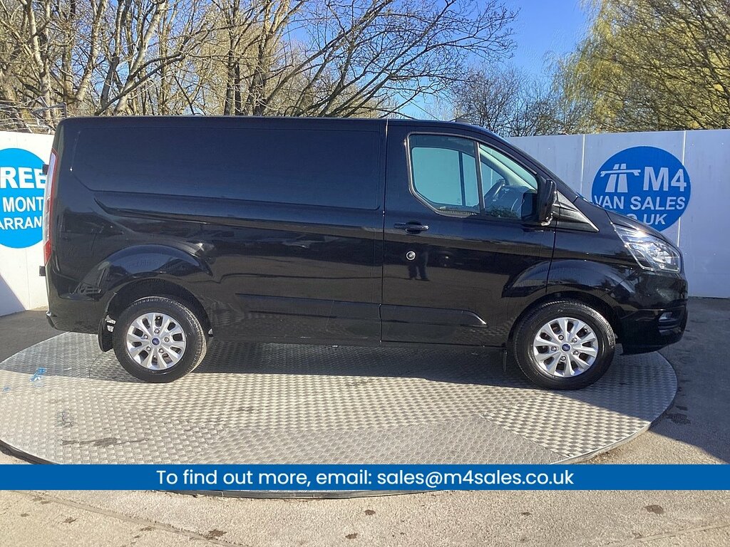 Ford Transit Custom 280 Ecoblue Limited Swb L R Euro 6 U7893 Ulez HN22XKU Black #2
