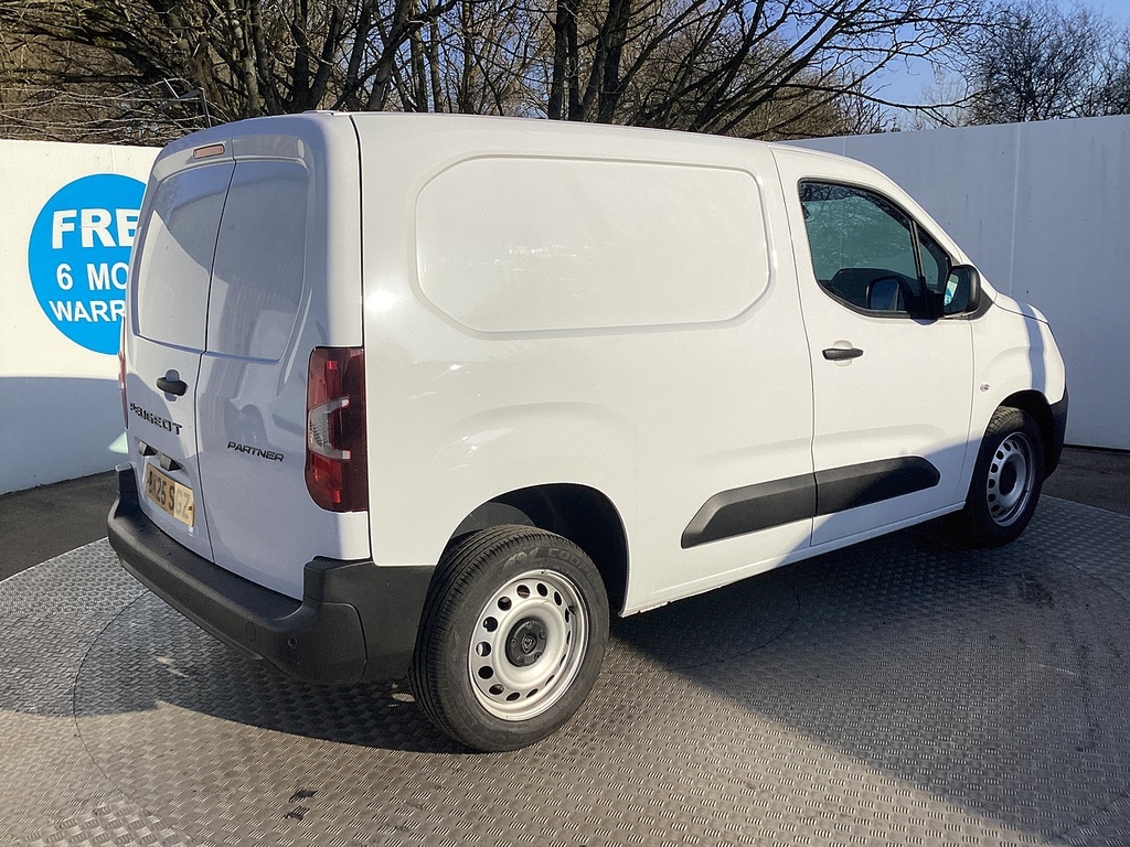 Peugeot Partner Bluehdi 1000 Professional Swb Euro 6 No Vat U BK25SGZ White #3