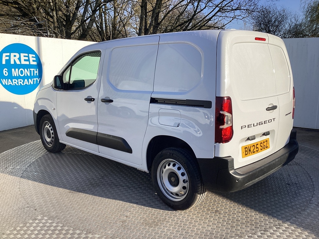 Peugeot Partner Bluehdi 1000 Professional Swb Euro 6 No Vat U BK25SGZ White #5