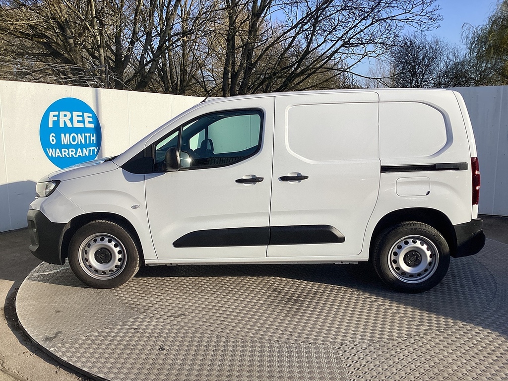 Peugeot Partner Bluehdi 1000 Professional Swb Euro 6 No Vat U BK25SGZ White #6