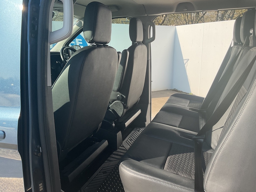Ford Transit Custom 320 Sport Crewvan New Wetbelt U7954 Ulez BD72WRP Blue #3