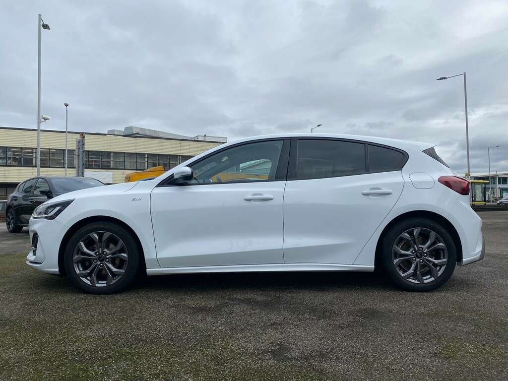Ford Focus 1.0 Ecoboost St-line DF72VVN White #4